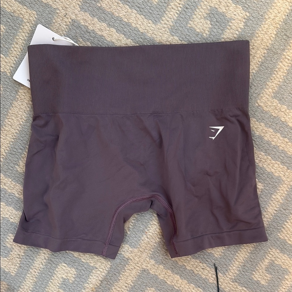 Gymshark everyday seamless shorts Women's Purple Gym Shorts S fog purple
